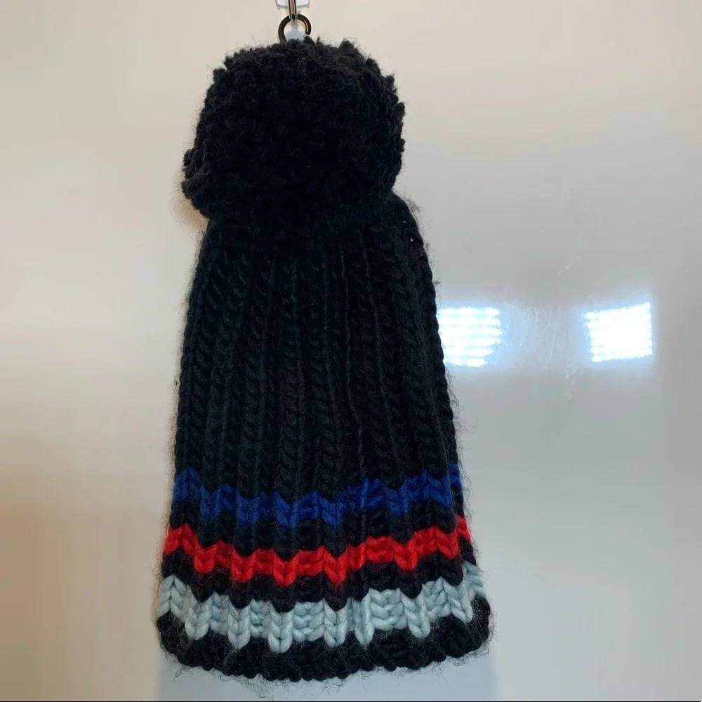 Express‎ Stripe Ribbed Beanie Toboggan